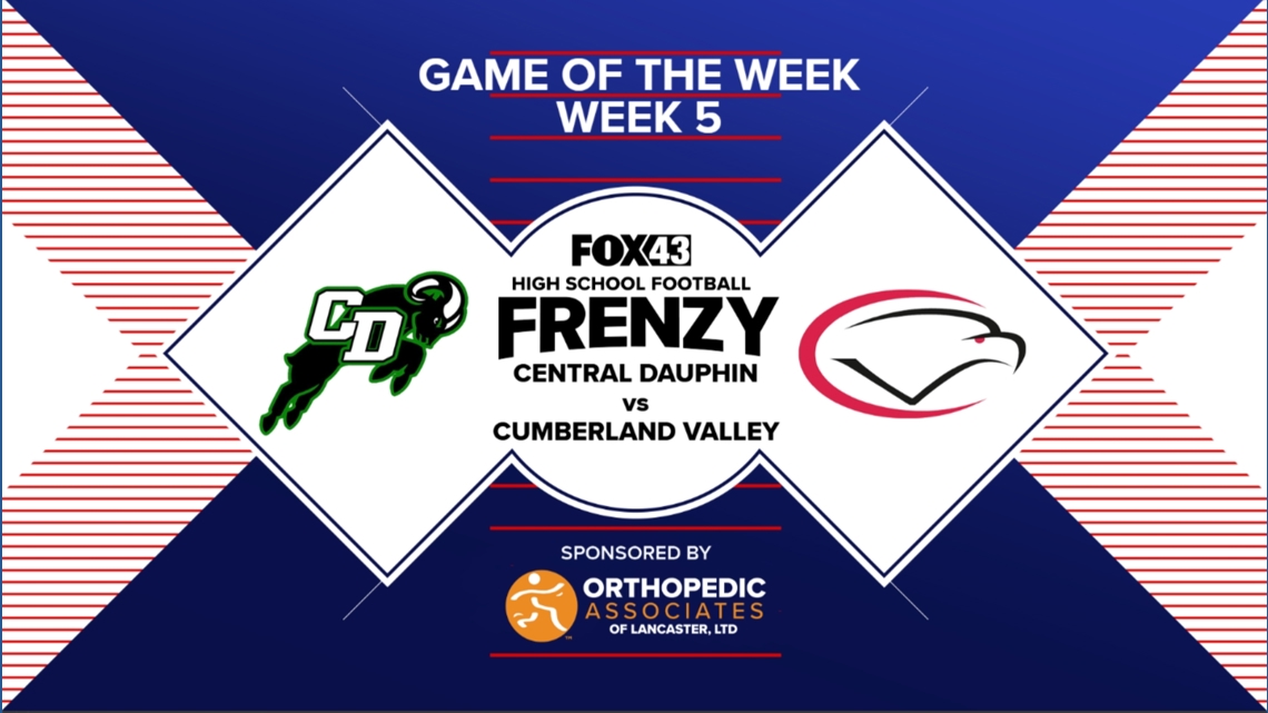 FOX43 Football Frenzy Game of the Week: Central Dauphin at Cumberland ...
