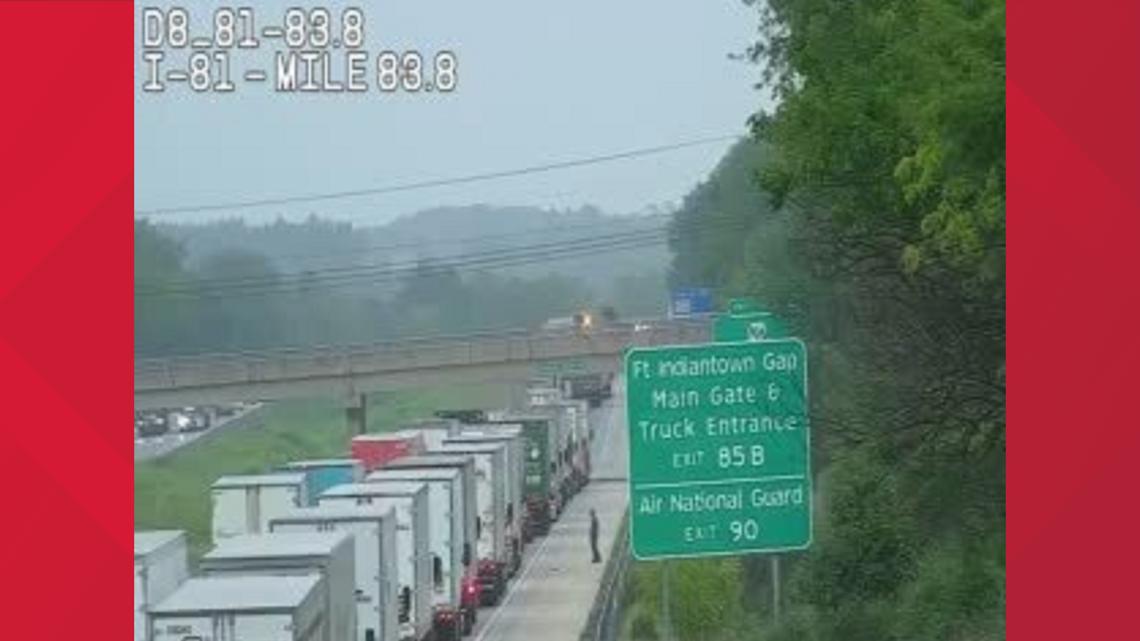I-81 reopens in Lebanon County after tractor trailer, box truck crash ...