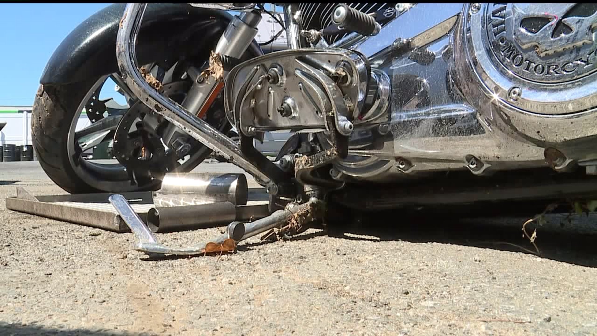 Biker hit by driver, left injured on roadway