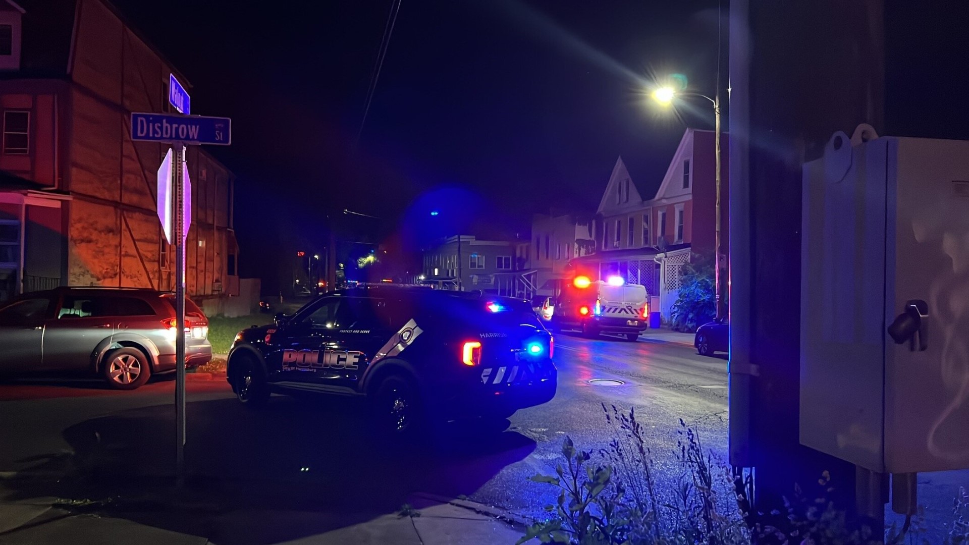 A Harrisburg shooting drew police to Disbrow Street early Friday morning. One person is in surgery with life-threatening injuries.