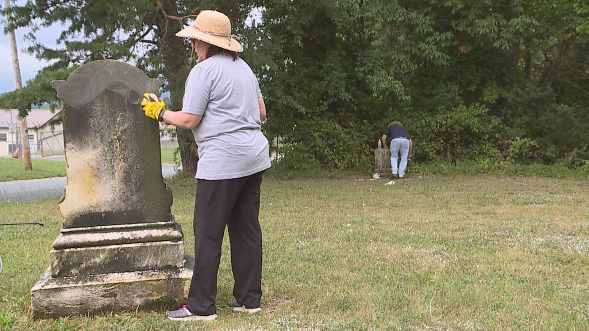 A York County cemetery received some much-needed attention, all thanks to a local nonprofit that specializes in cemetery upkeep and restoration.