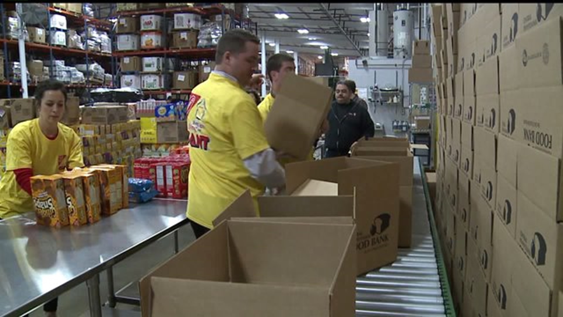 The Central Pennsylvania Food Bank is preparing and collecting donations for those in need this holiday season