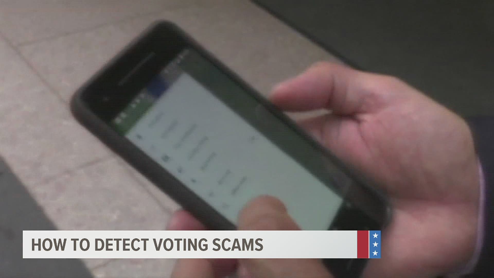 Law enforcement officials are warning voters about scams involving the upcoming election and sharing information on how to protect your personal data.