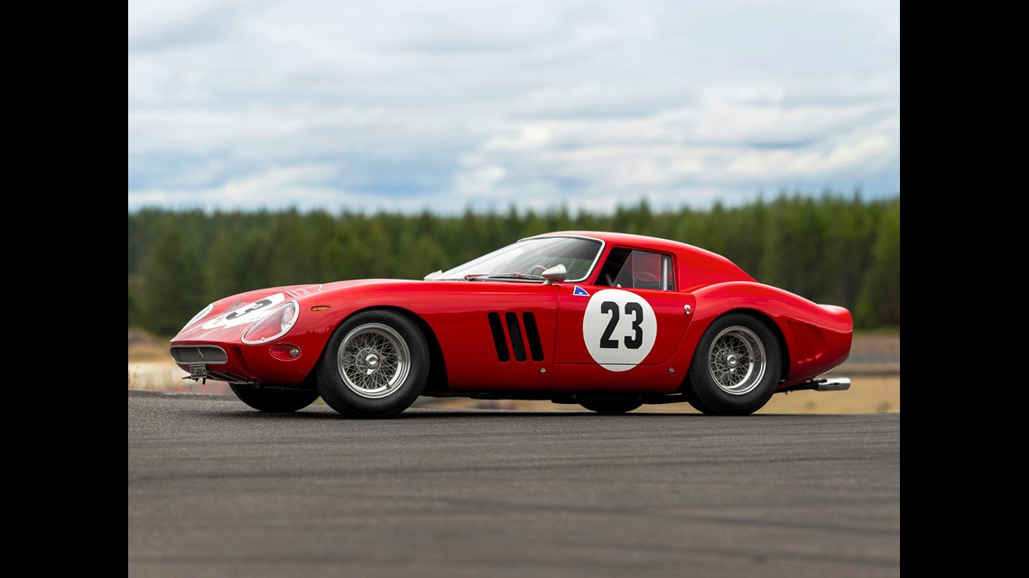This Ferrari GTO is the most valuable car ever auctioned. It sold