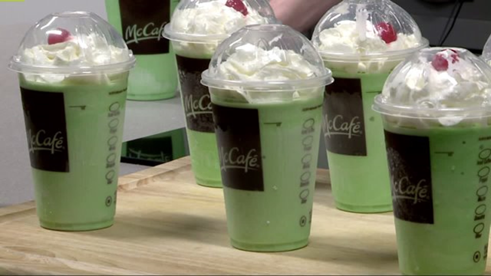 McDonald`s celebrates St. Patrick`s Day with Shamrock Shake donations