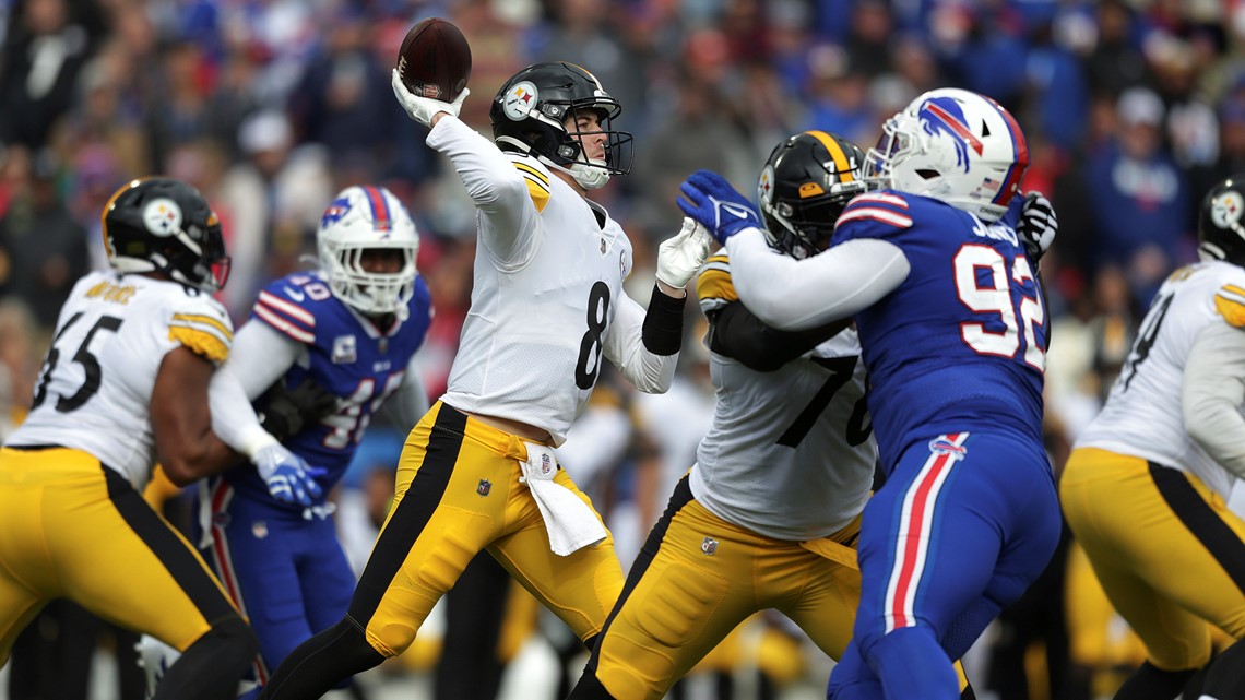 QB Pickett dismisses Steelers being underdogs against Bills