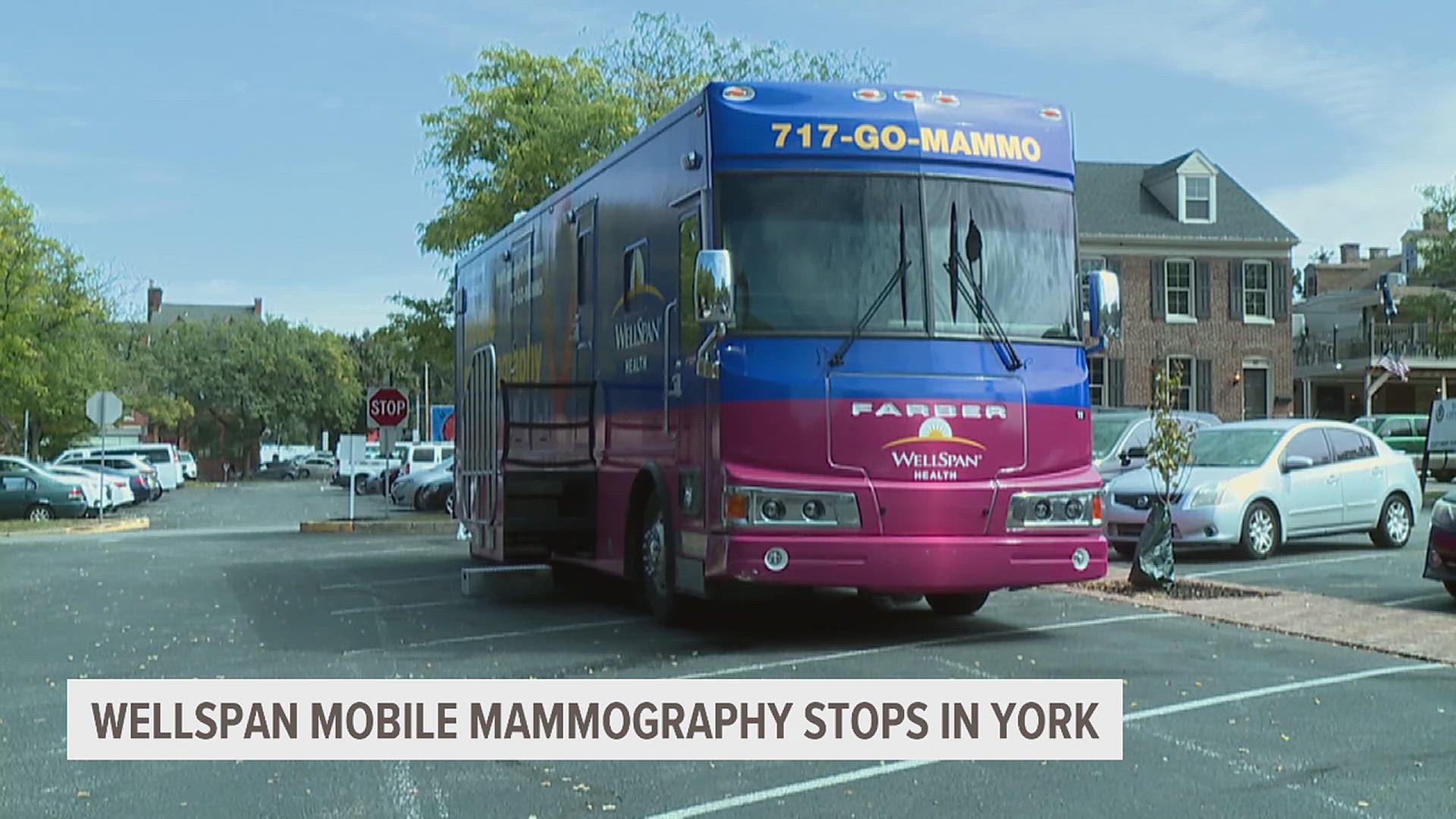 Through appointments or walk-ins, women can receive mammography screenings through WellSpan's mobile bus.