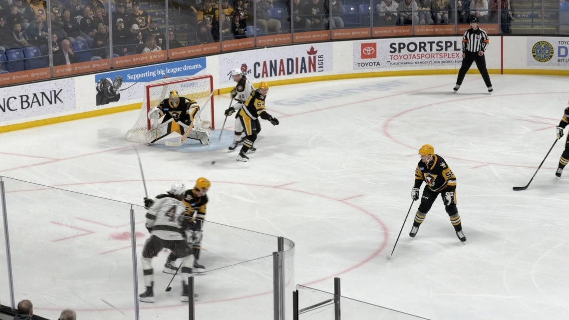 Penguins top Bears 4-2 in Game 1 of Atlantic Division Semifinals