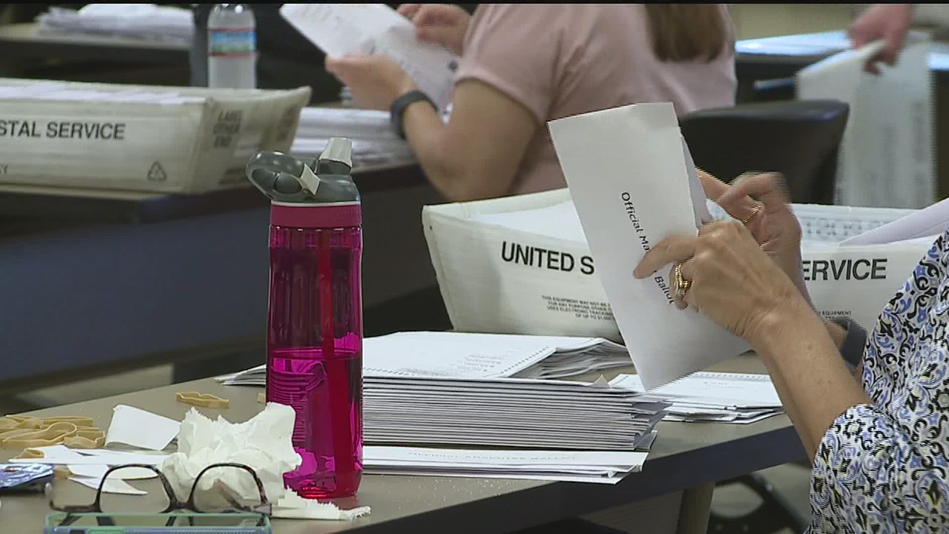 York County expects to count 54,000 mail-in & absentee ballots on top of ballots collected from polling places