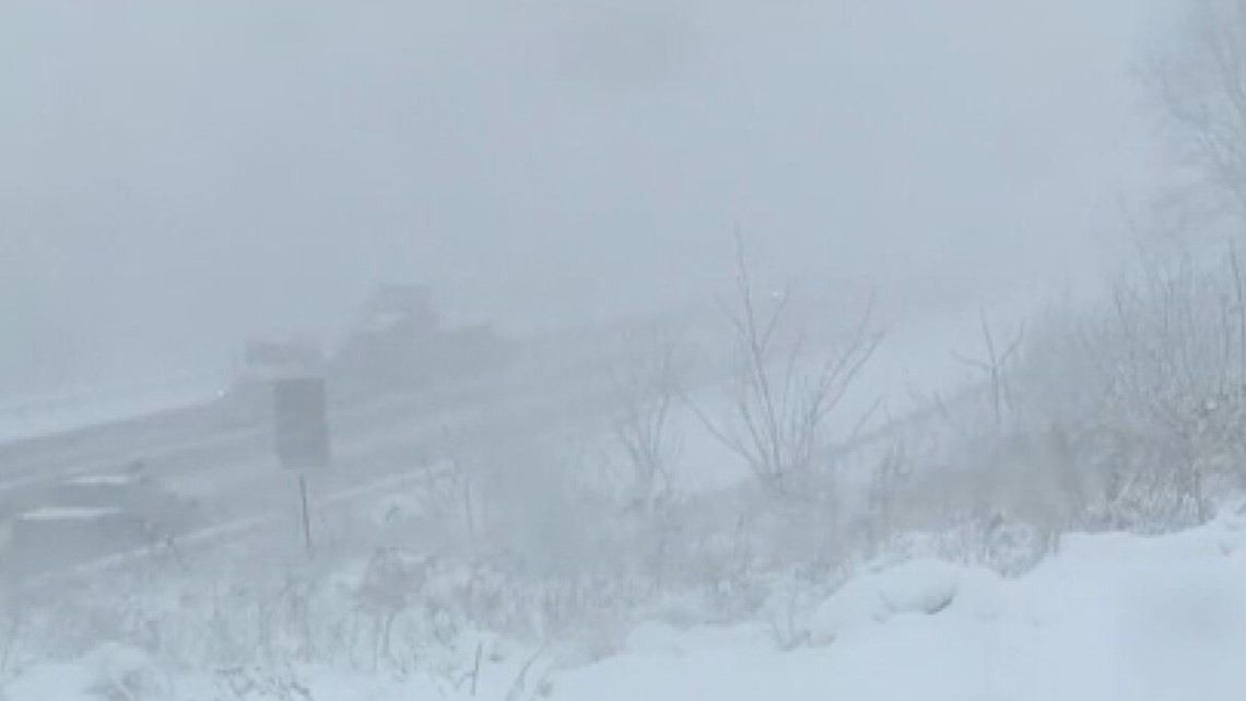 What to do if caught in a snow squall