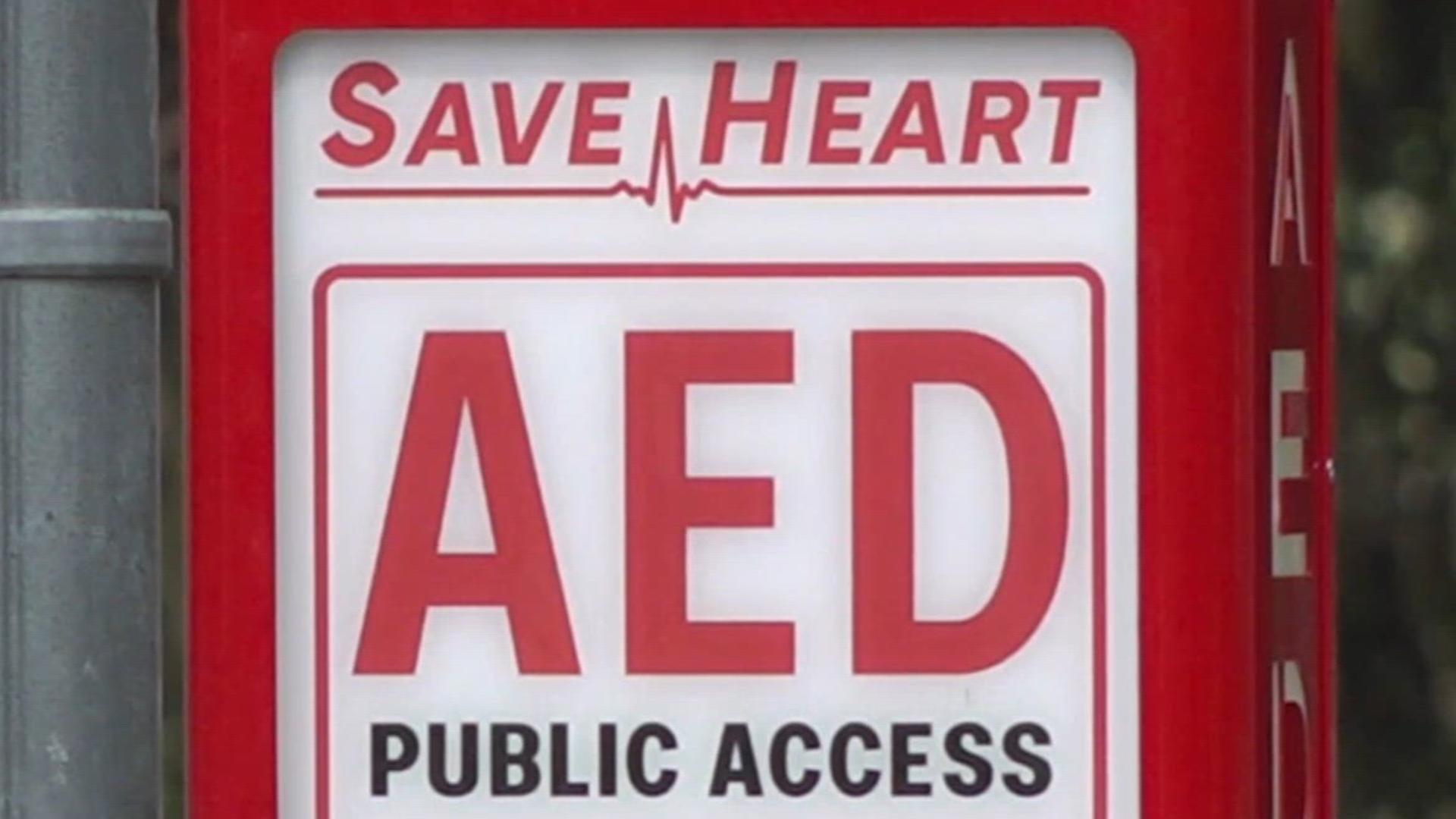New AED installed in park aims to boost cardiac emergency response ...