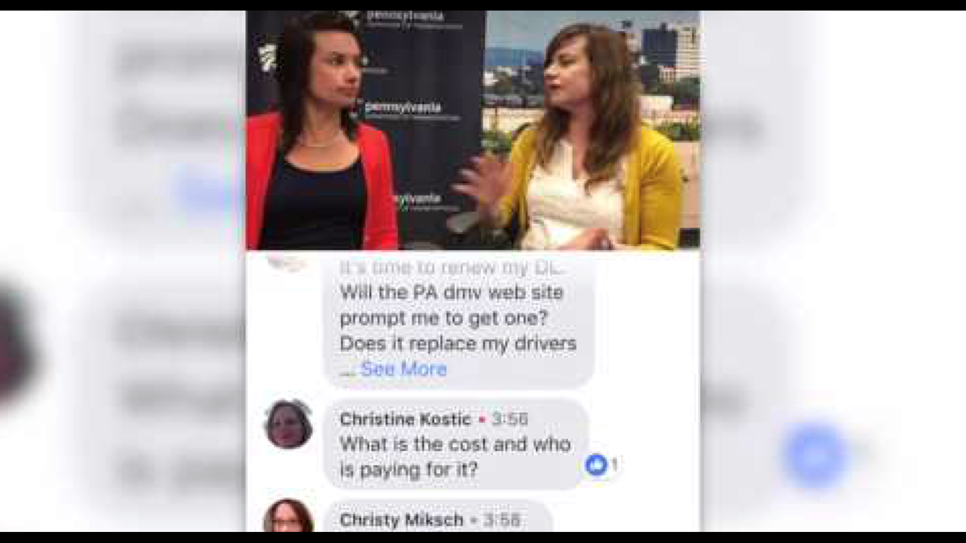 PennDOT hosts Facebook discussion prompting questions circulating Real