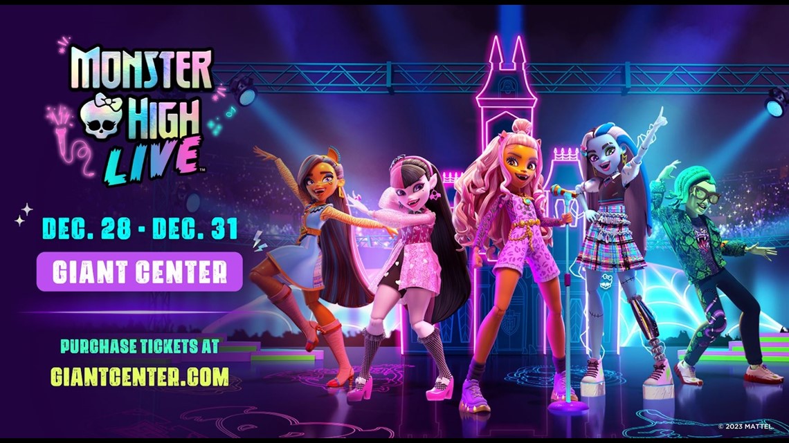 Monster High Live will make 4day stop at Hershey's GIANT Center in