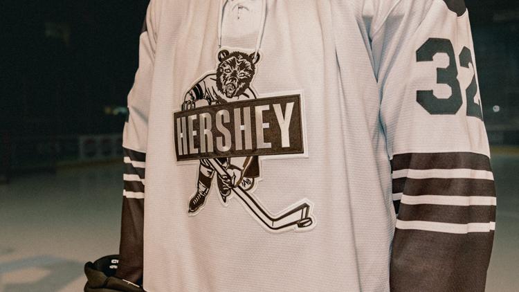 Fanion Vintage Hershey Bears Années 60 - Hockey AHL, Rare Et Ancien | Collection Sportive