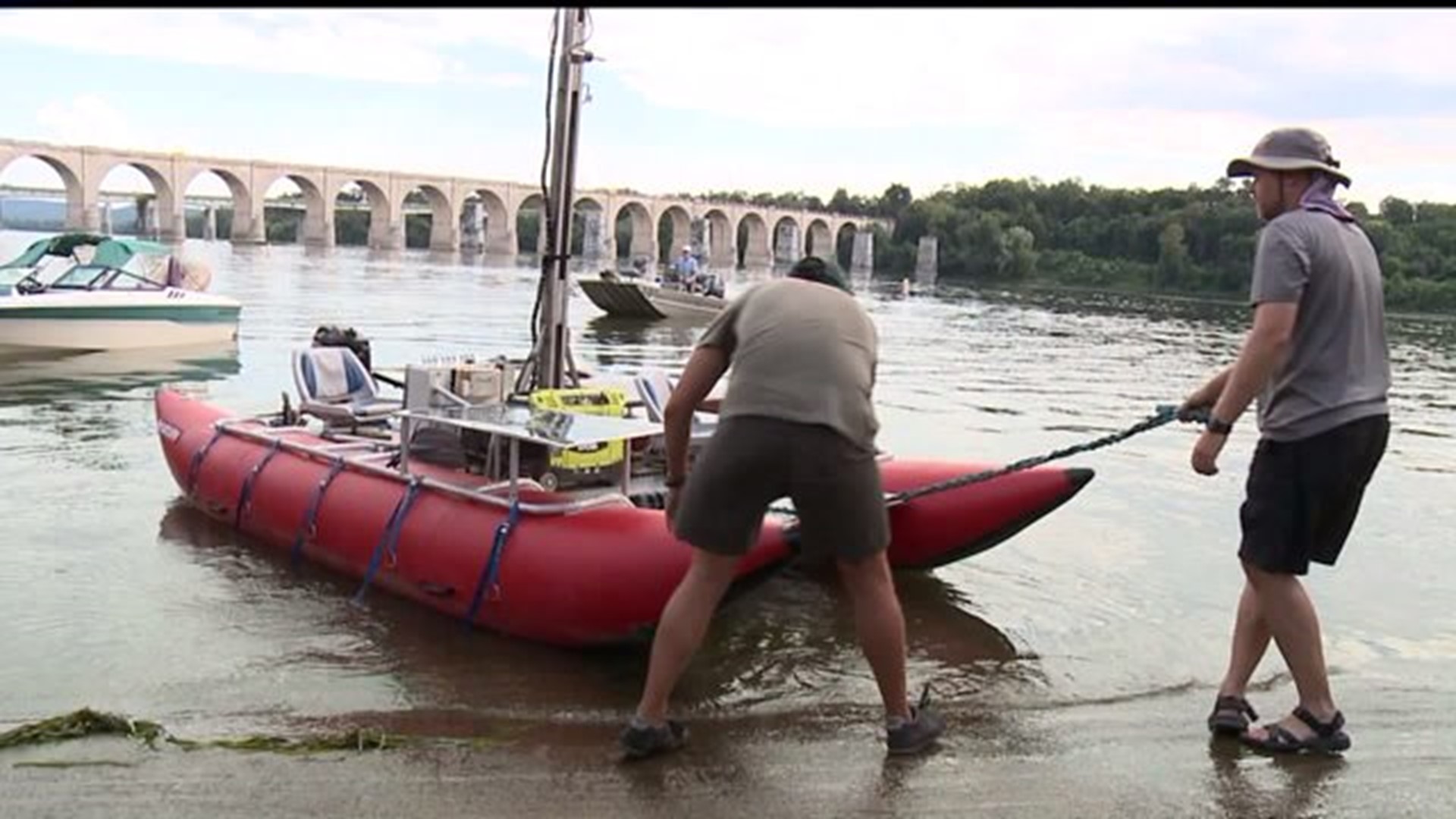 Mapping the Susquehanna river