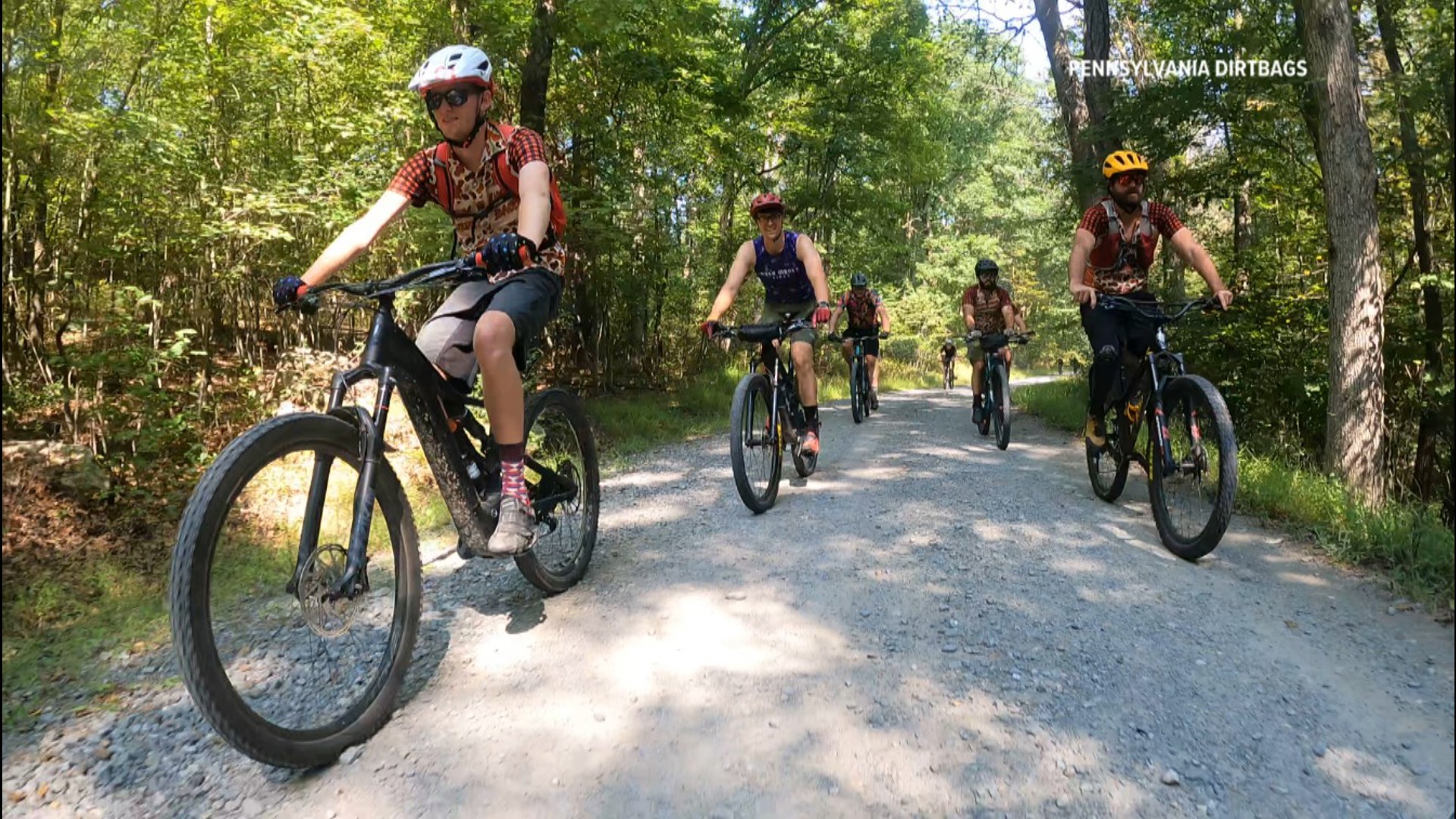 Hush Money Bikes Summer Hootenanny is a bike ride through historical areas that helps raise money for the Susquehanna Area Mountain Bike Association's projects.
