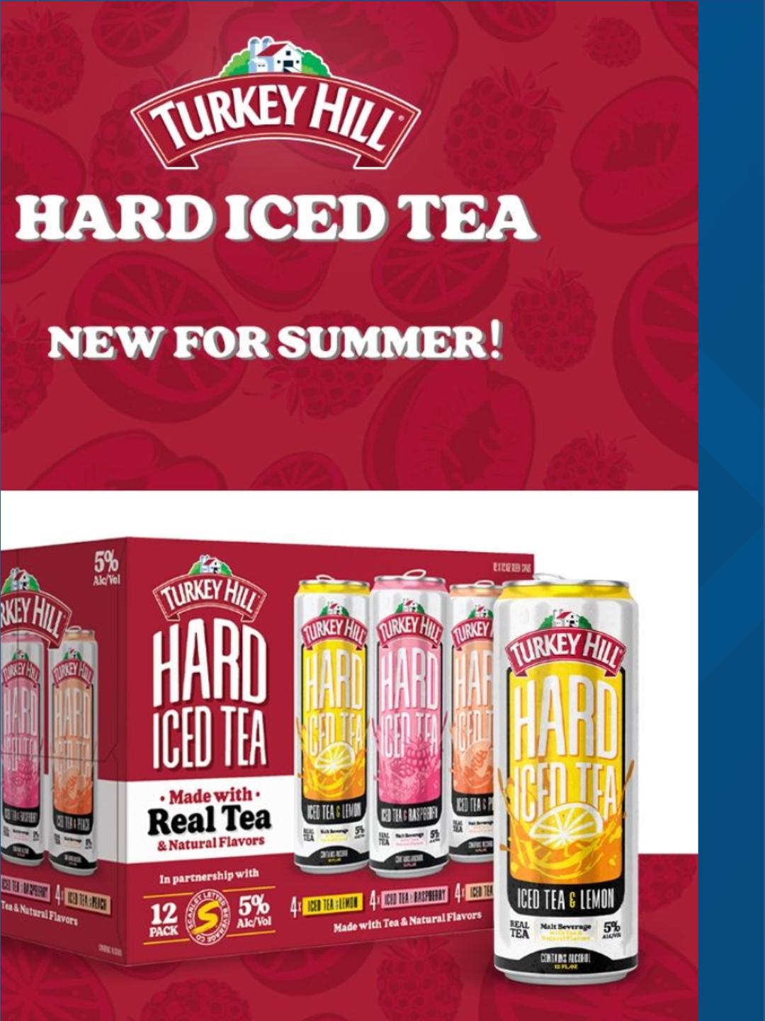 Turkey Hill unveils new hard iced tea flavors | fox43.com