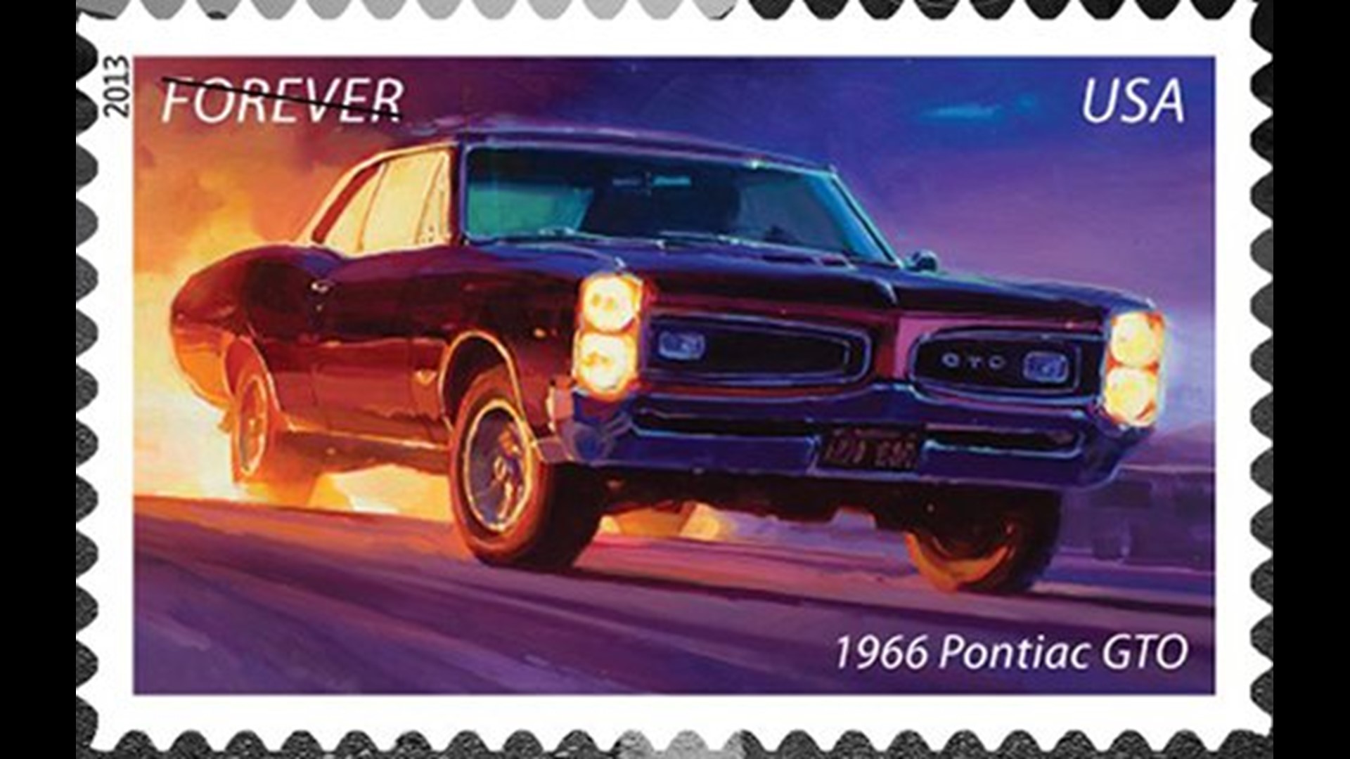 US Post Office now issuing Muscle Cars (Forever®) stamps