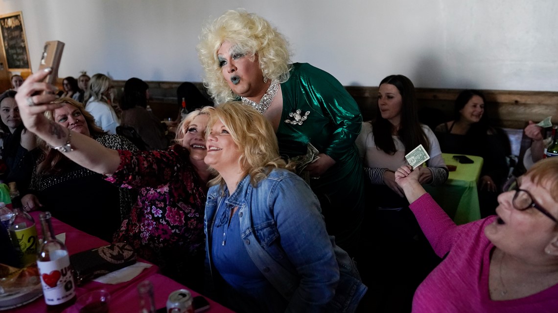 Drag queens are out, proud and loud in a string of Pennsylvania coal