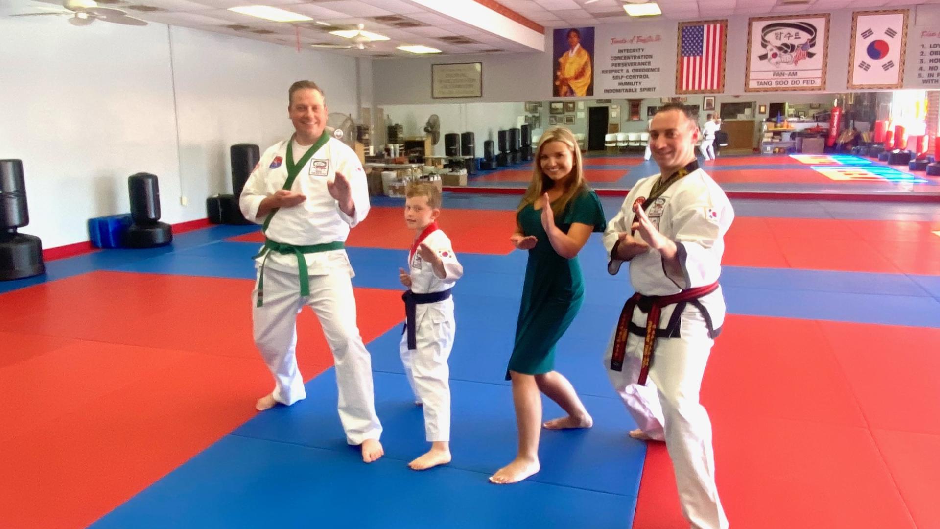 A York boy is sharing his love of martial arts with his community.