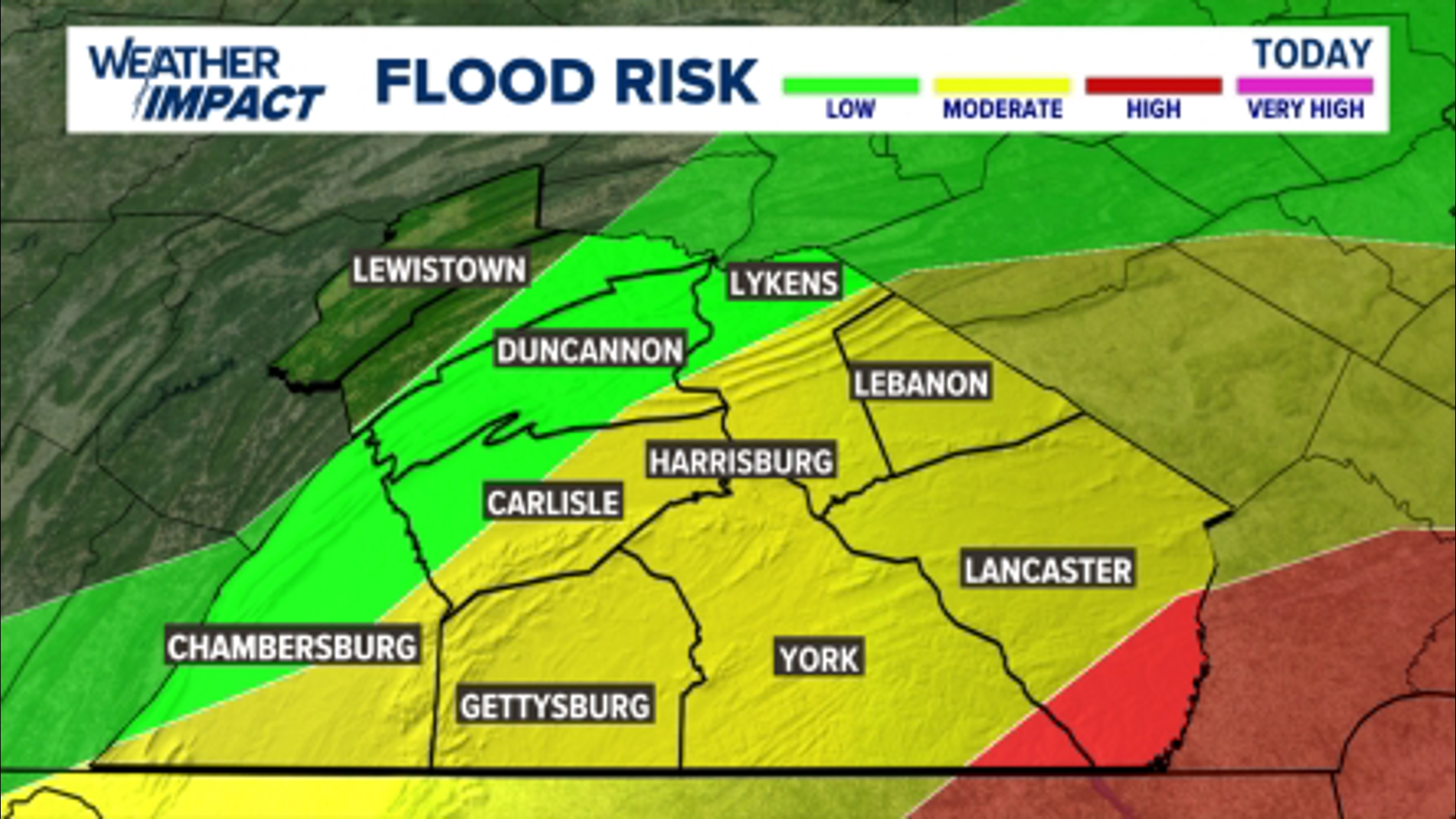 Weather Impact Alert for central Pa. | July 9, 2025 | fox43.com