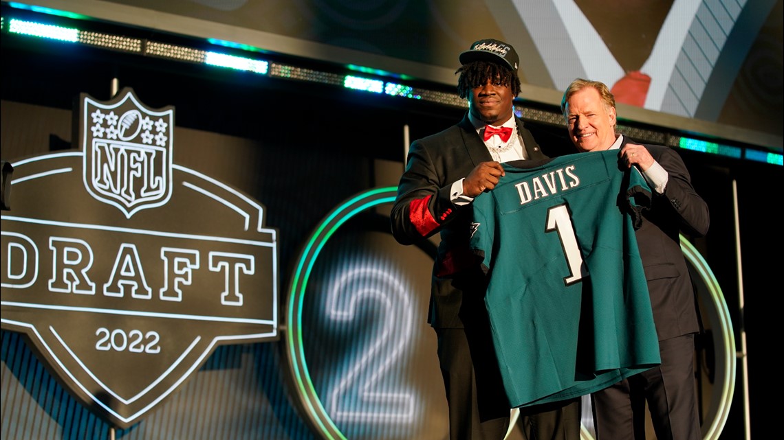 NFL Draft Day 1: Eagles Select Jordan Davis and Trade for AJ Brown