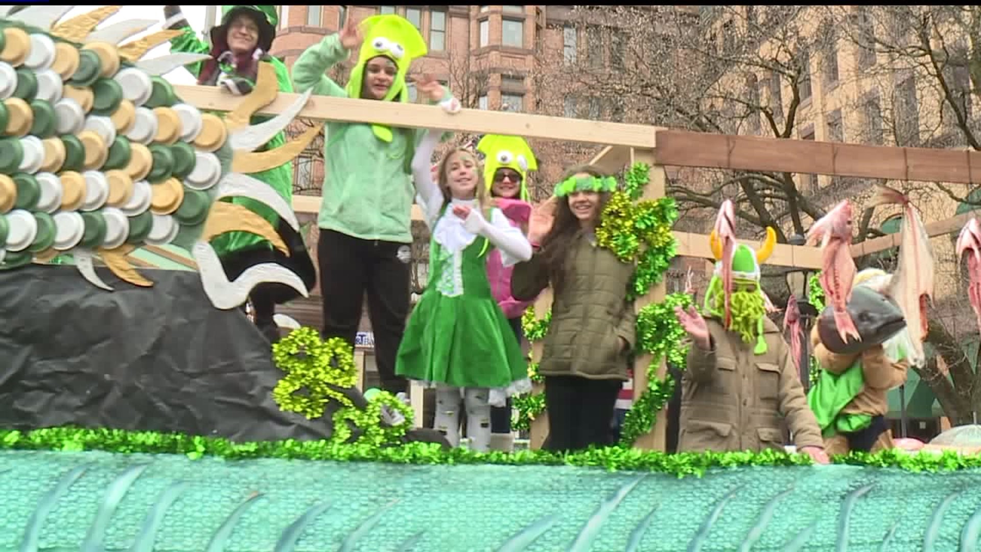 York celebrates St Patricks day with 35th annual parade
