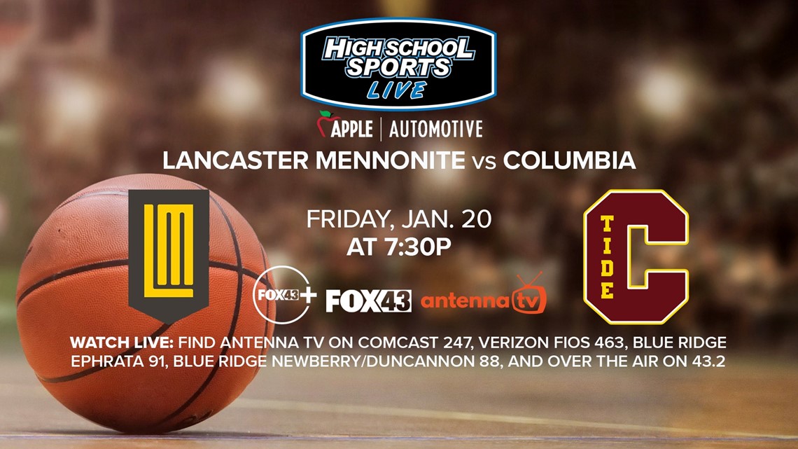 Lancaster Mennonite vs. Columbia | Central Pa. High School Basketball