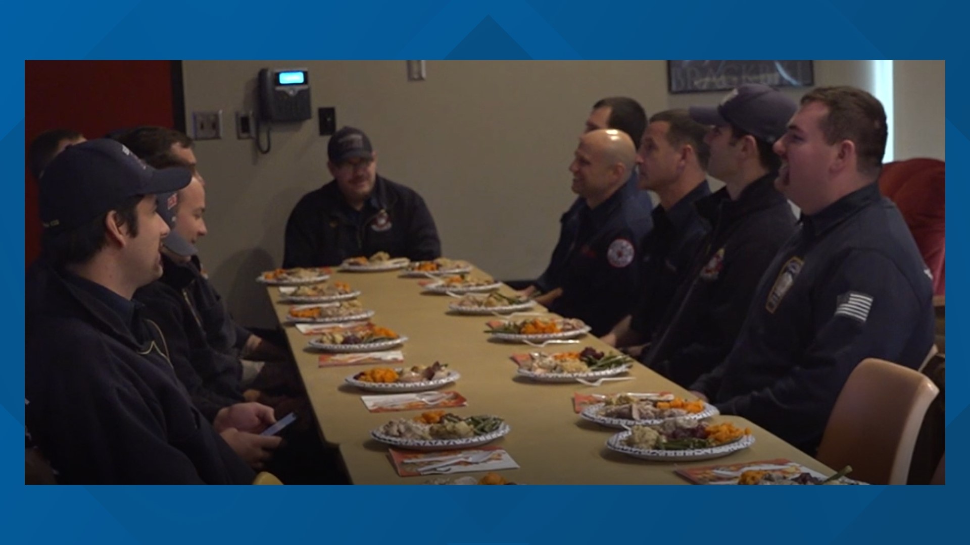The Kesher Israel Congregation has delivered meals to firefighters, EMS and police officers for more than two decades.