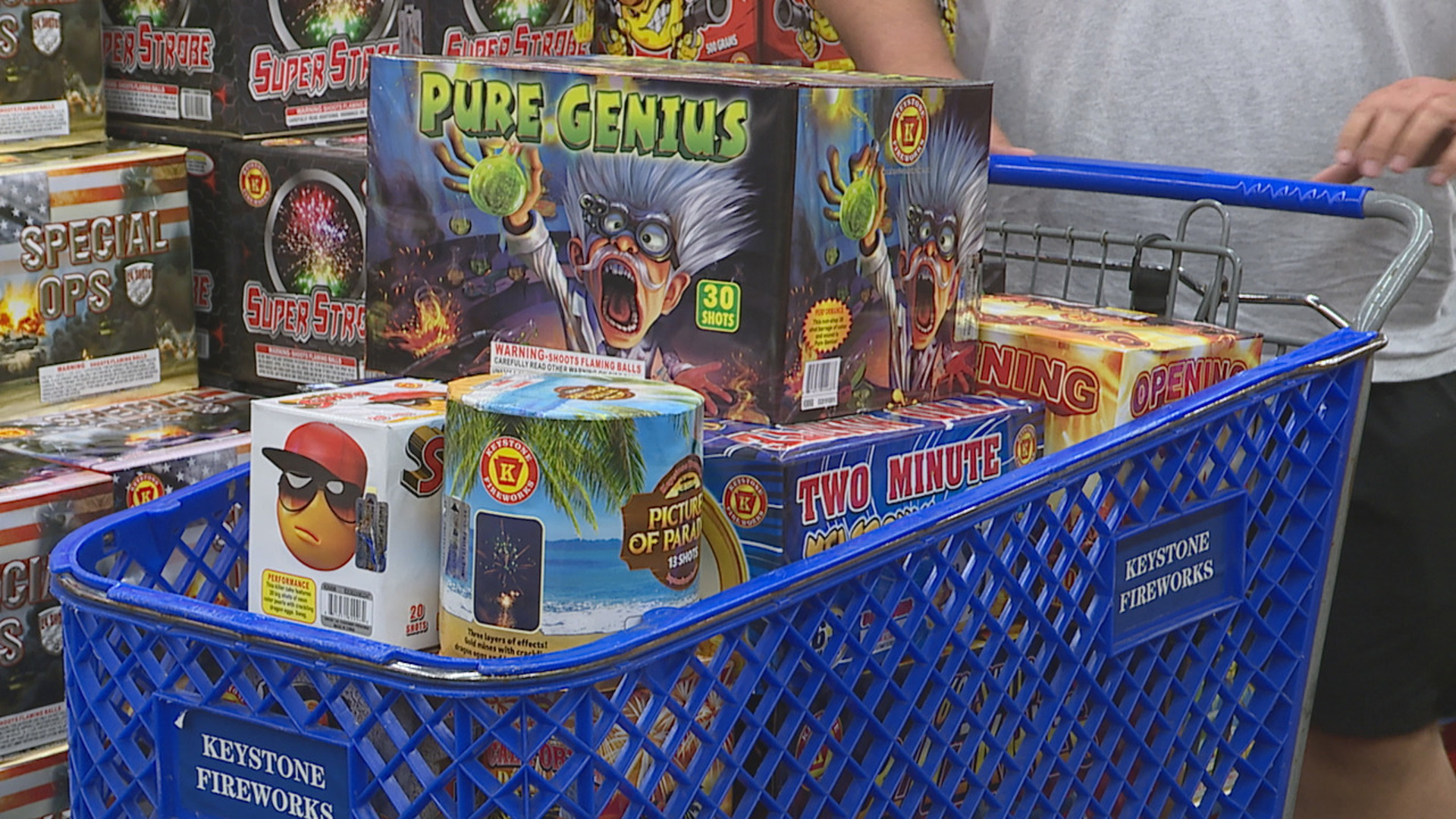 Business is booming for firework stores across the commonwealth ahead of the fourth of July.