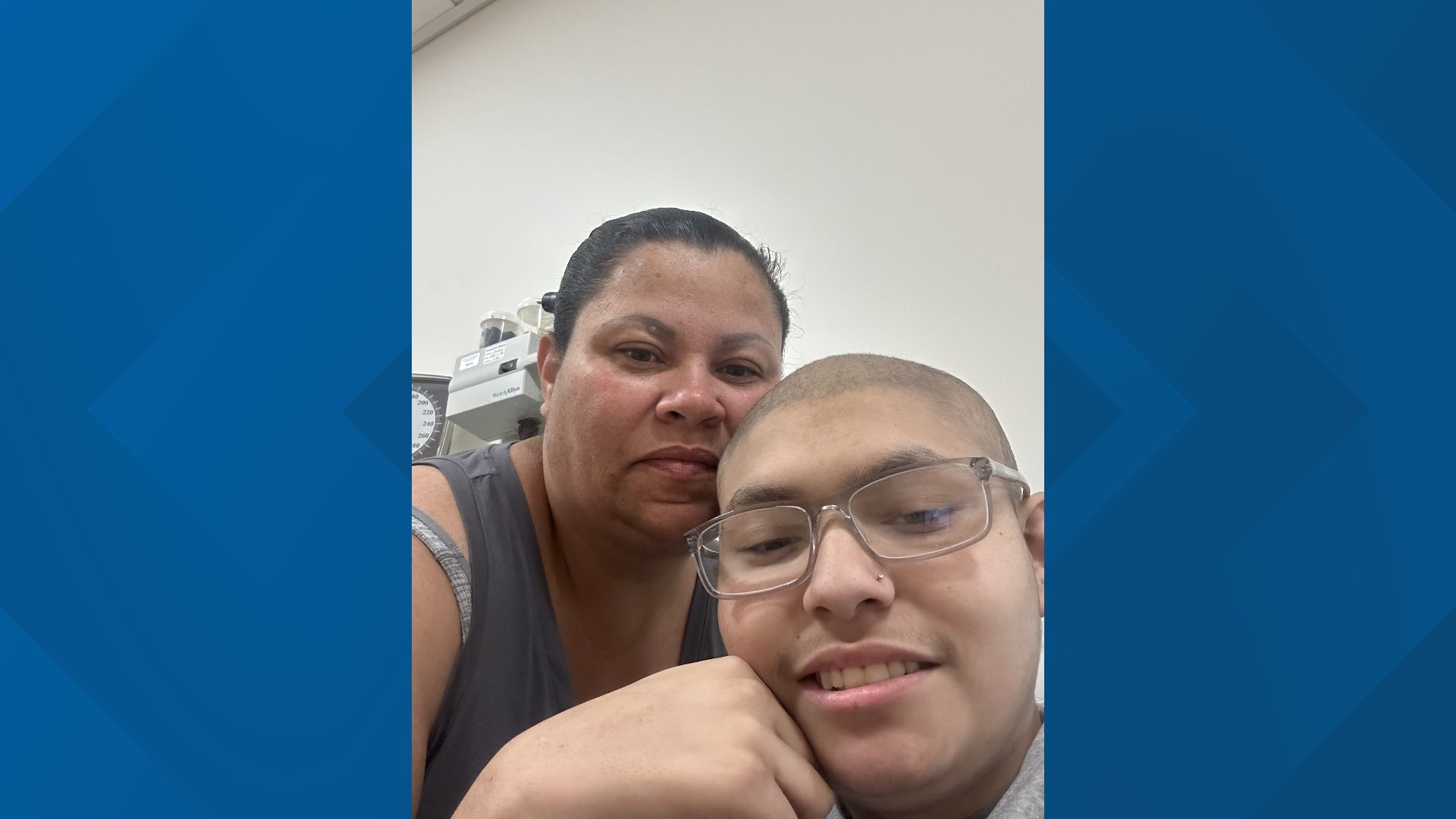 15-year-old Josh Lopez and his mother have been mourning the loss of three family members to a house fire, all while Josh has been fighting cancer.