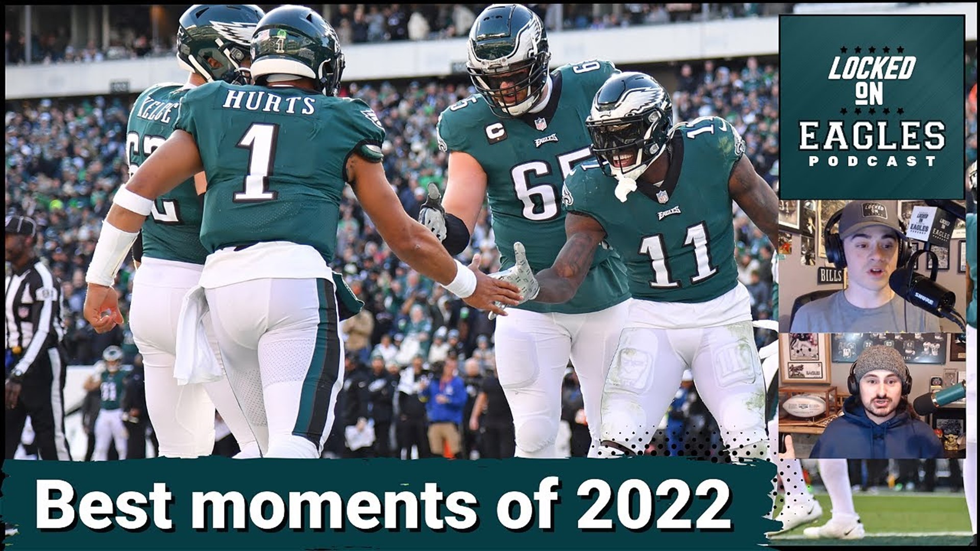 What were the best moments of the Philadelphia Eagles historic 2022 season? What were the best performances from Jalen Hurts?
