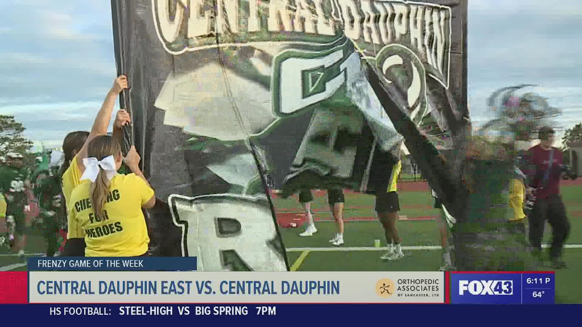 Central Dauphin coach Glen McNamee and CD East coach Lance Deane speak to FOX43 ahead of their meeting in Week 9.
