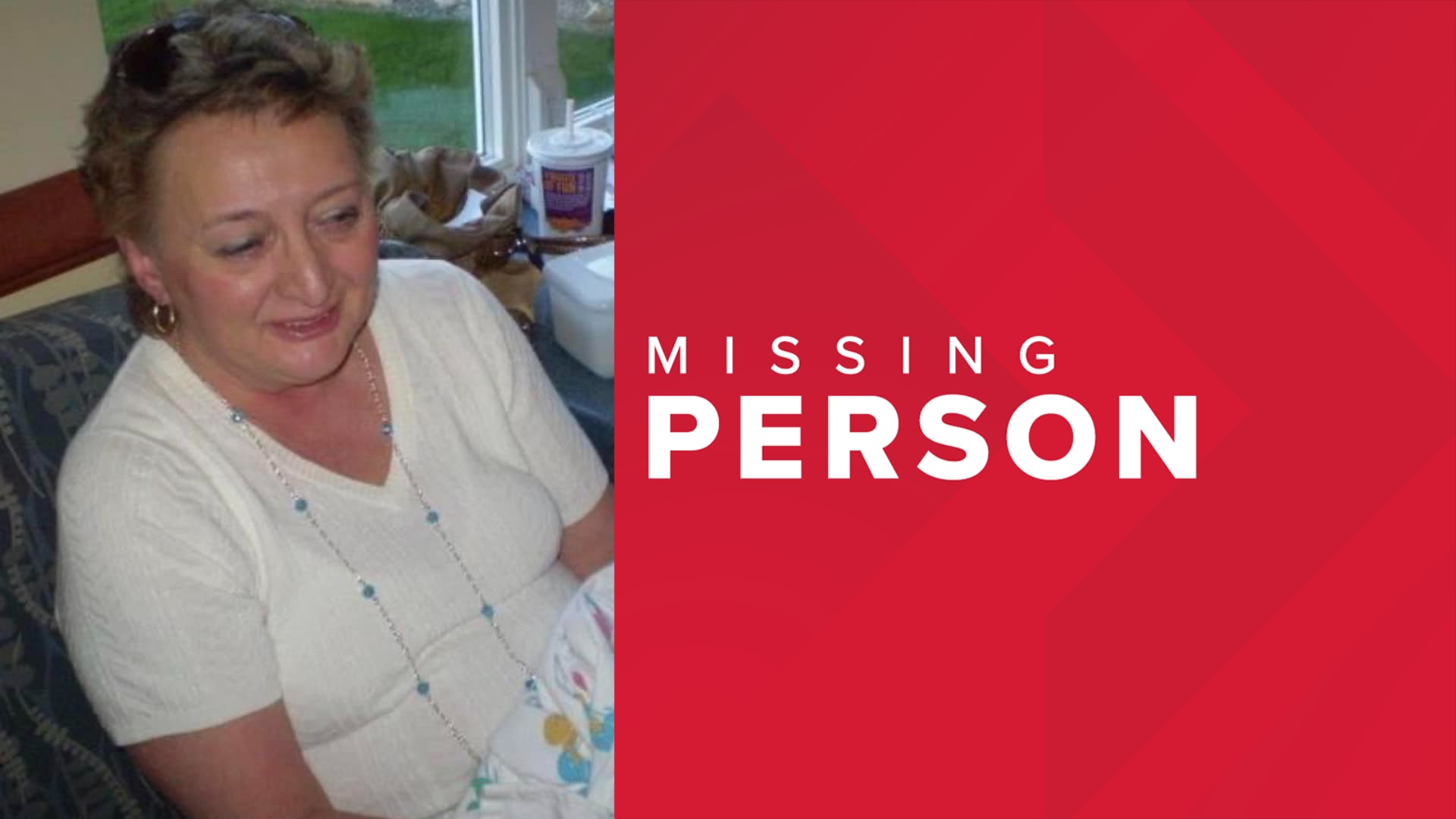 Authorities say Barbara Whitsel, 69, has been missing since April 23, and her vehicle was located in Washington Boro Park.