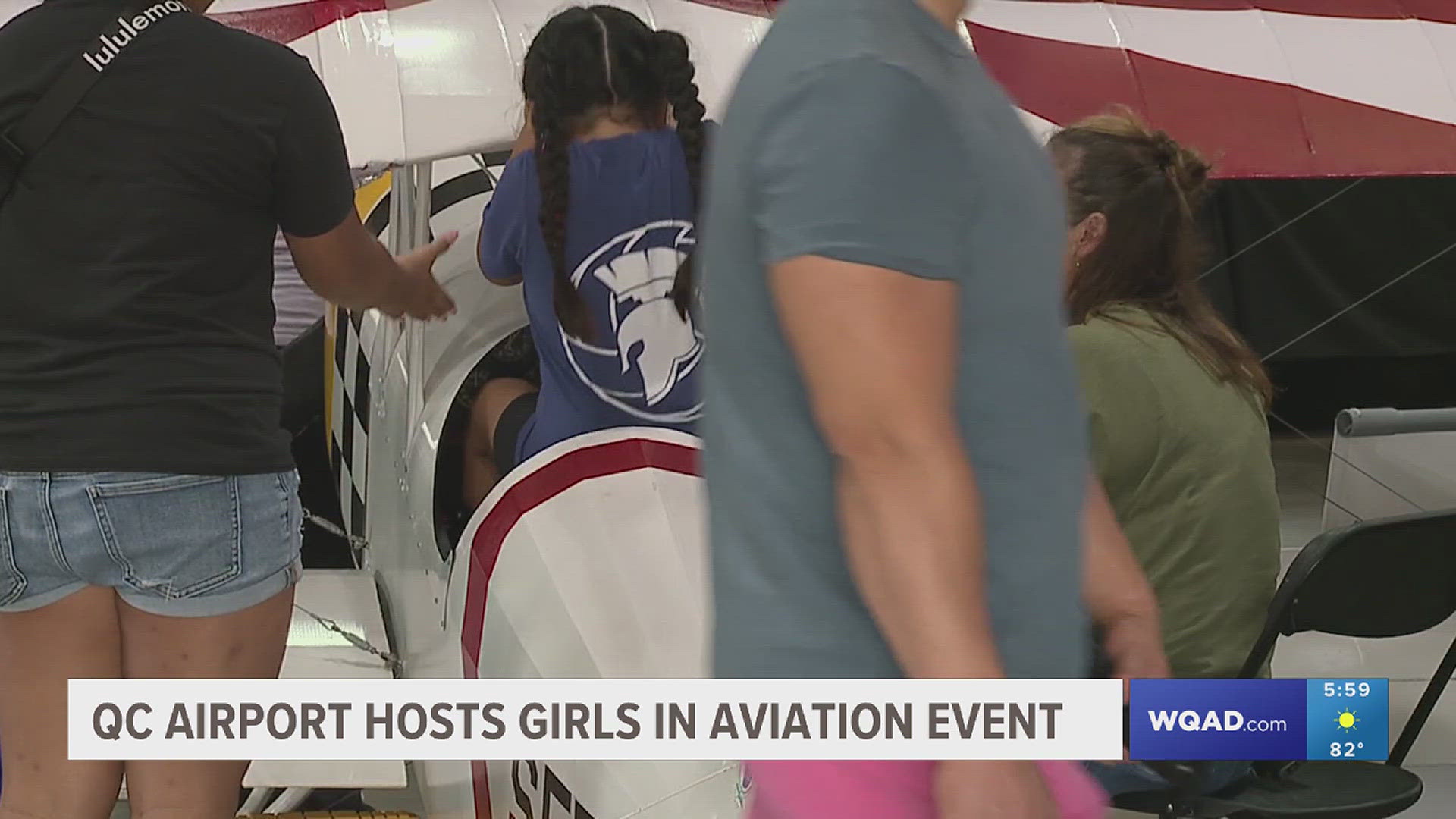 The global event's goal is to encourage more women to consider careers in aviation.