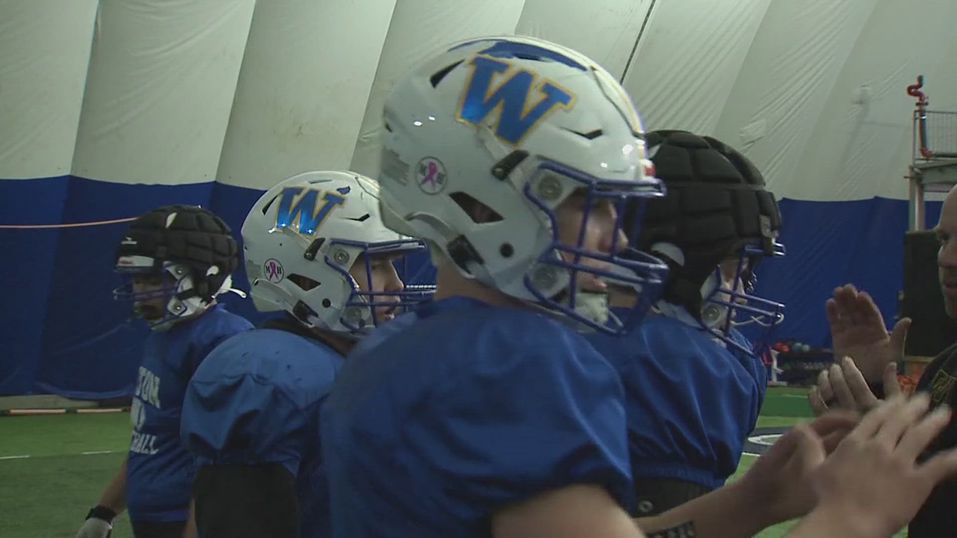 Wilton will kick off against the undefeated Grundy Center on Friday at 10 a.m.