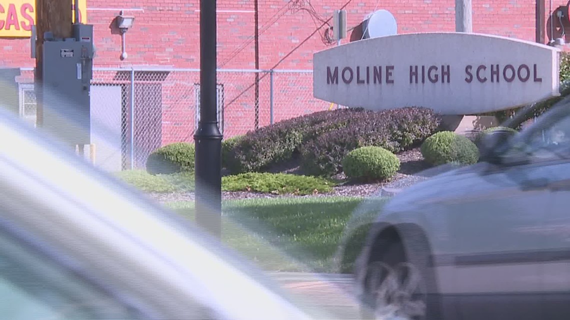 Moline High School switching to remote classes for two weeks | wqad.com