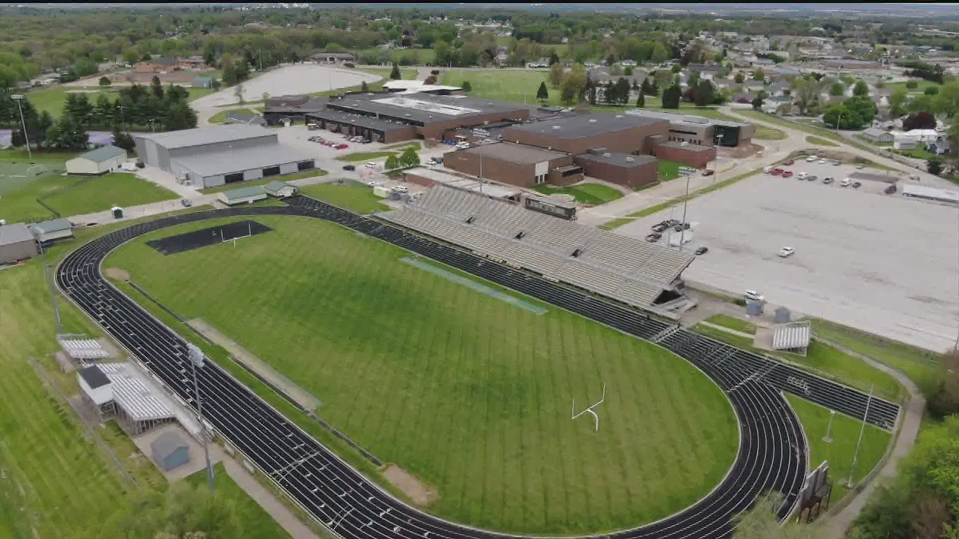 Muscatine Community Stadium is packed with tradition and is a gathering place for the whole community on fall Friday nights.