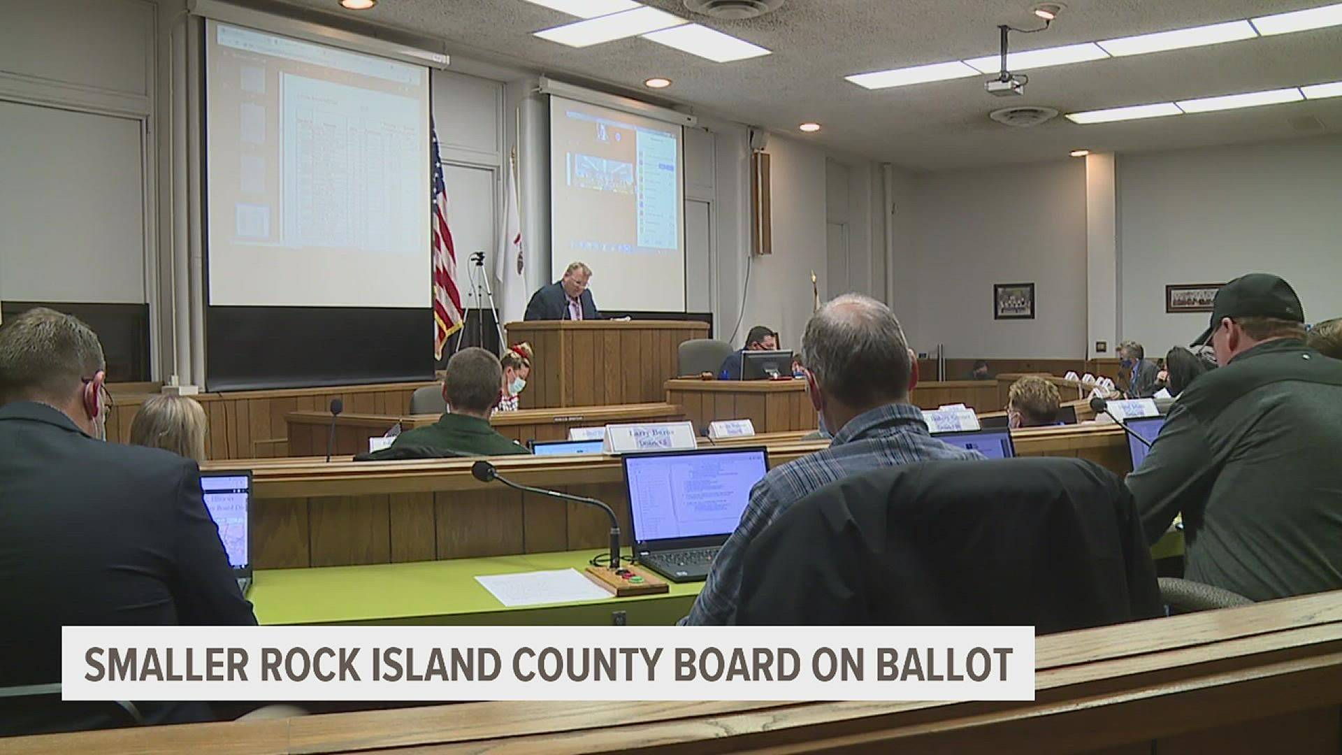 The change has taken almost ten years: the number of districts in Rock Island will decrease from 25 to 19.