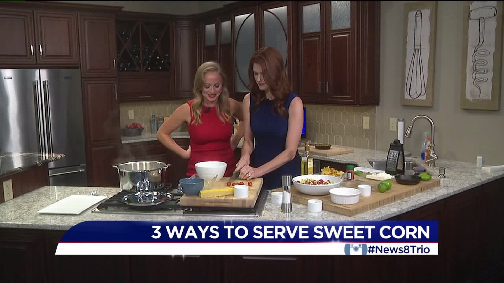 NEWS 8 TRIO: 3 ways to serve sweet corn pt. 1
