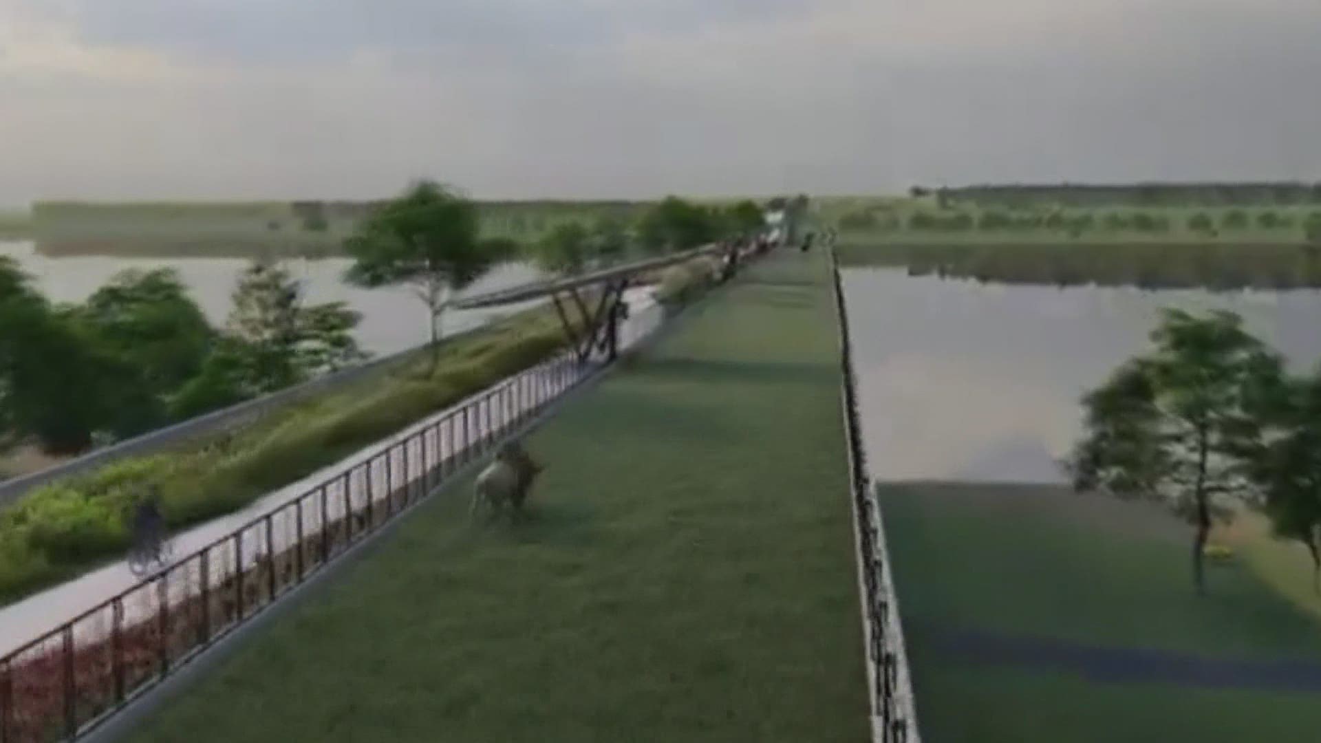 The environmentalist icon and President of Living Lands and Waters revealed a project to repurpose the I-80 bridge following IDOT talks of building a new bridge.