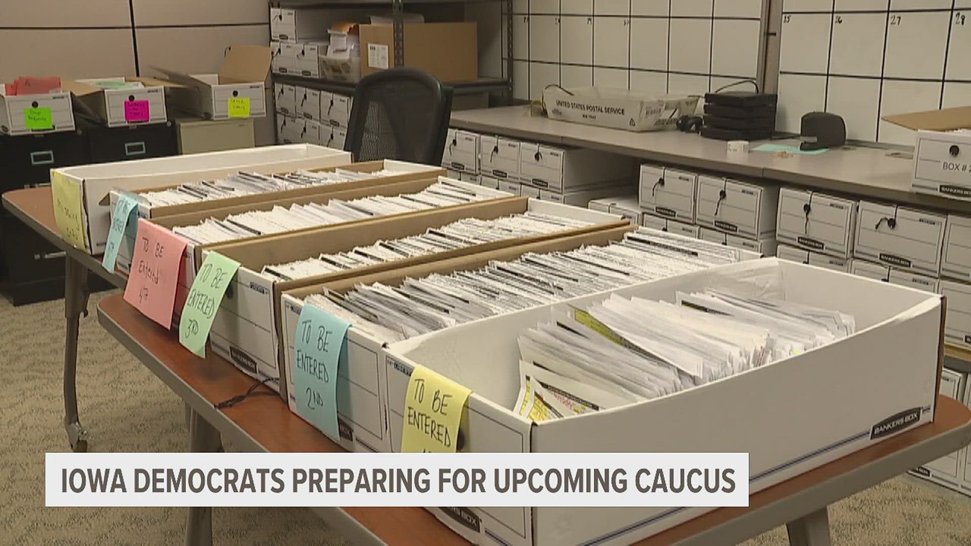 More than 8,000 Iowa Democrats have requested presidential preference cards in the mail.