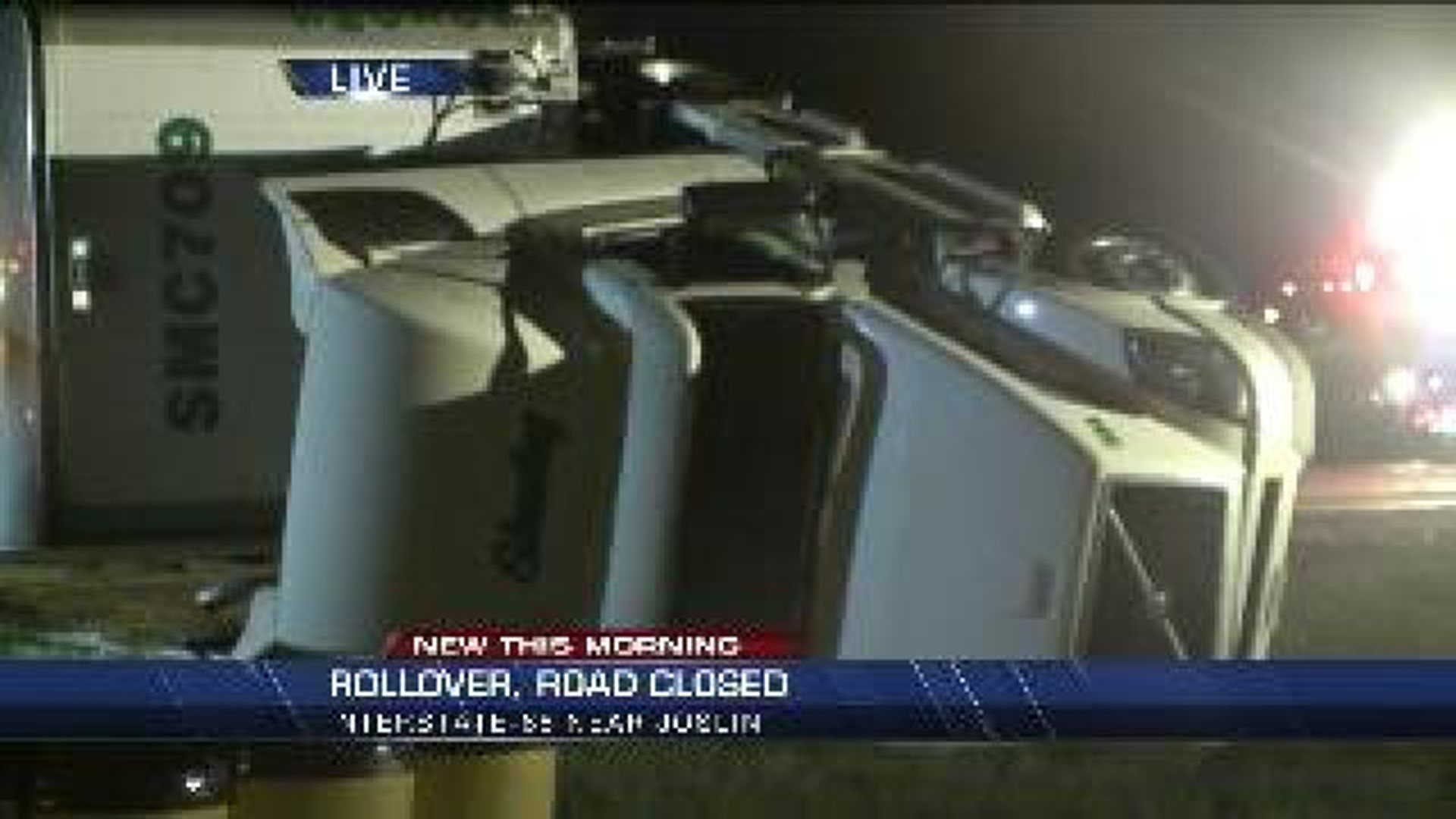 Interstate 88 Rollover Accident