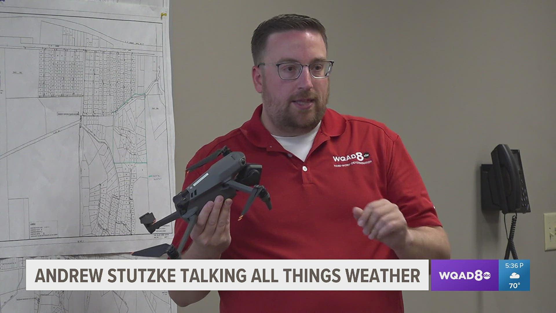 He talked all things weather from prediction techniques to storm chasing adventures.