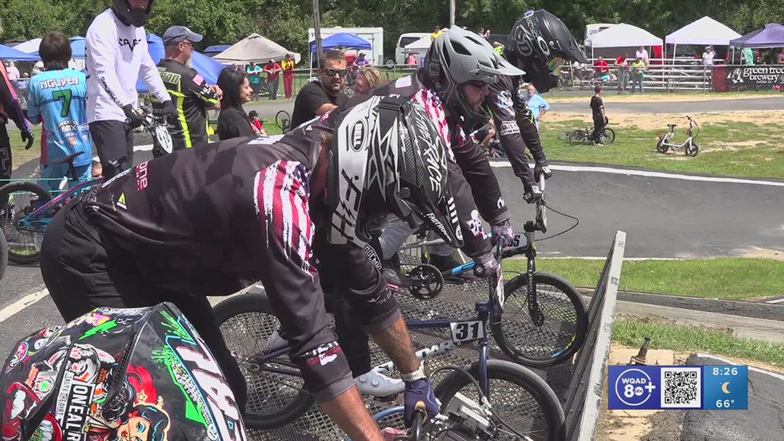BMX racers hit the track at East Moline Speedway for shot at state title