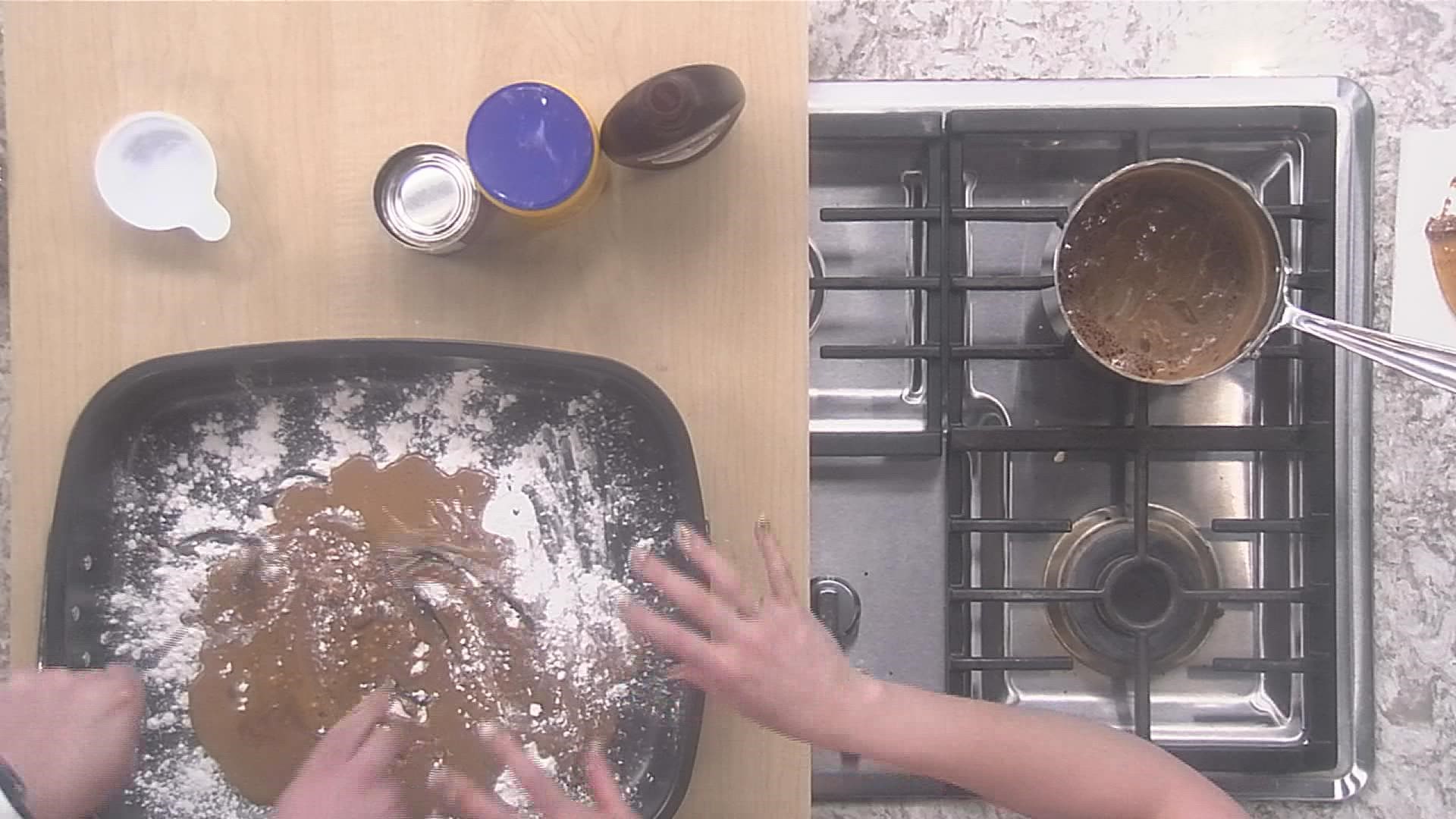 We've all made slime with glue and other gunk, but how do you make it so you can eat it?