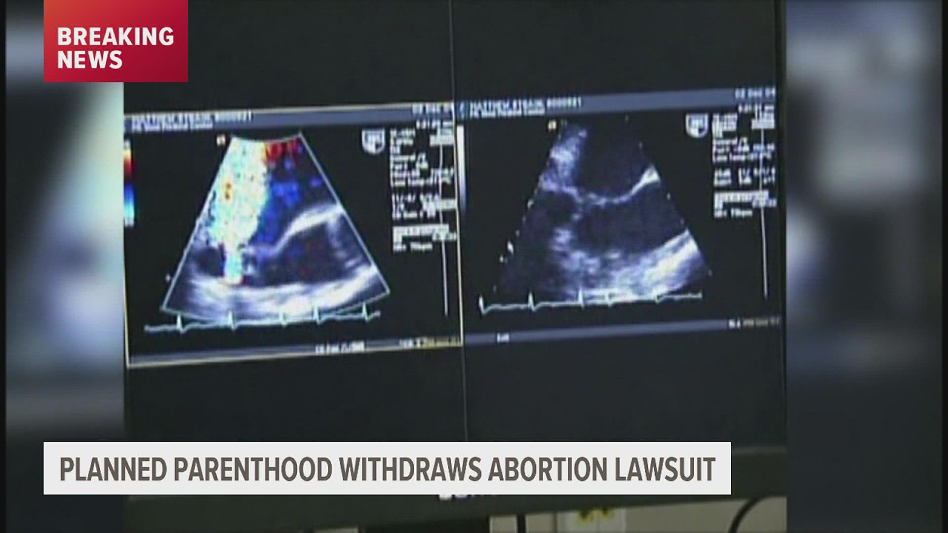 Abortion remains legal in Iowa for now, but Gov. Kim Reynolds said she will ask the courts to revive a six-week abortion ban law that another judge blocked in 2019.