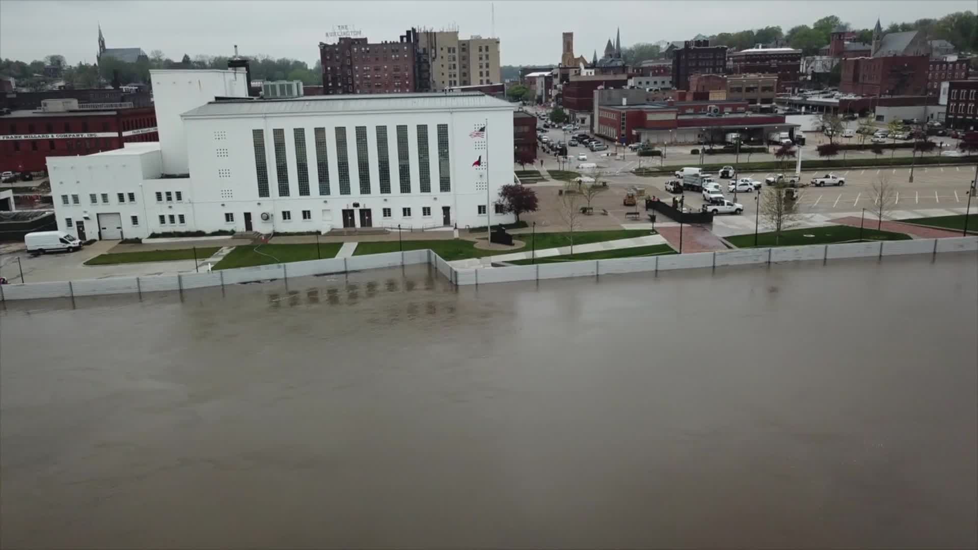 Burlington Flood Wall