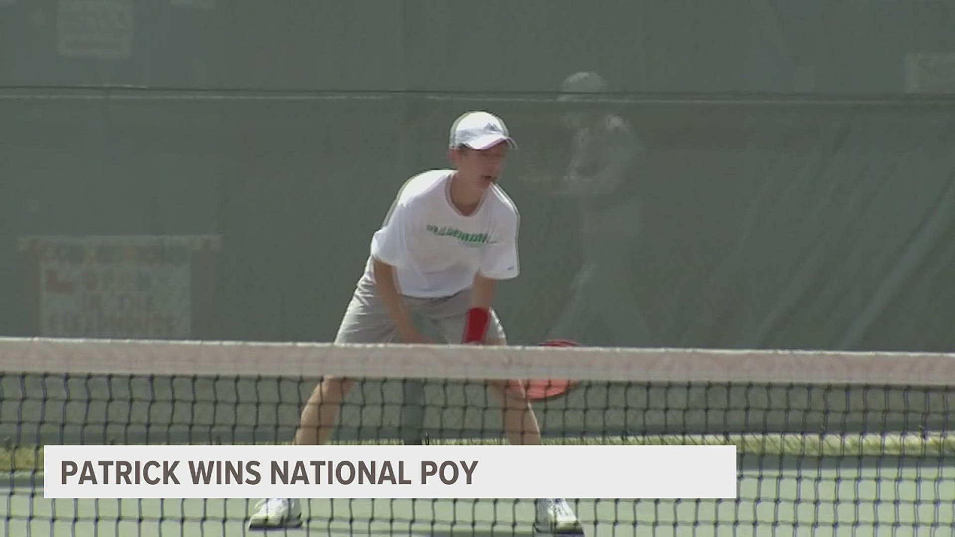 Alleman Junior to be, Nicholas Patrick win the USA Today National Boys Tennis Player of the Year.