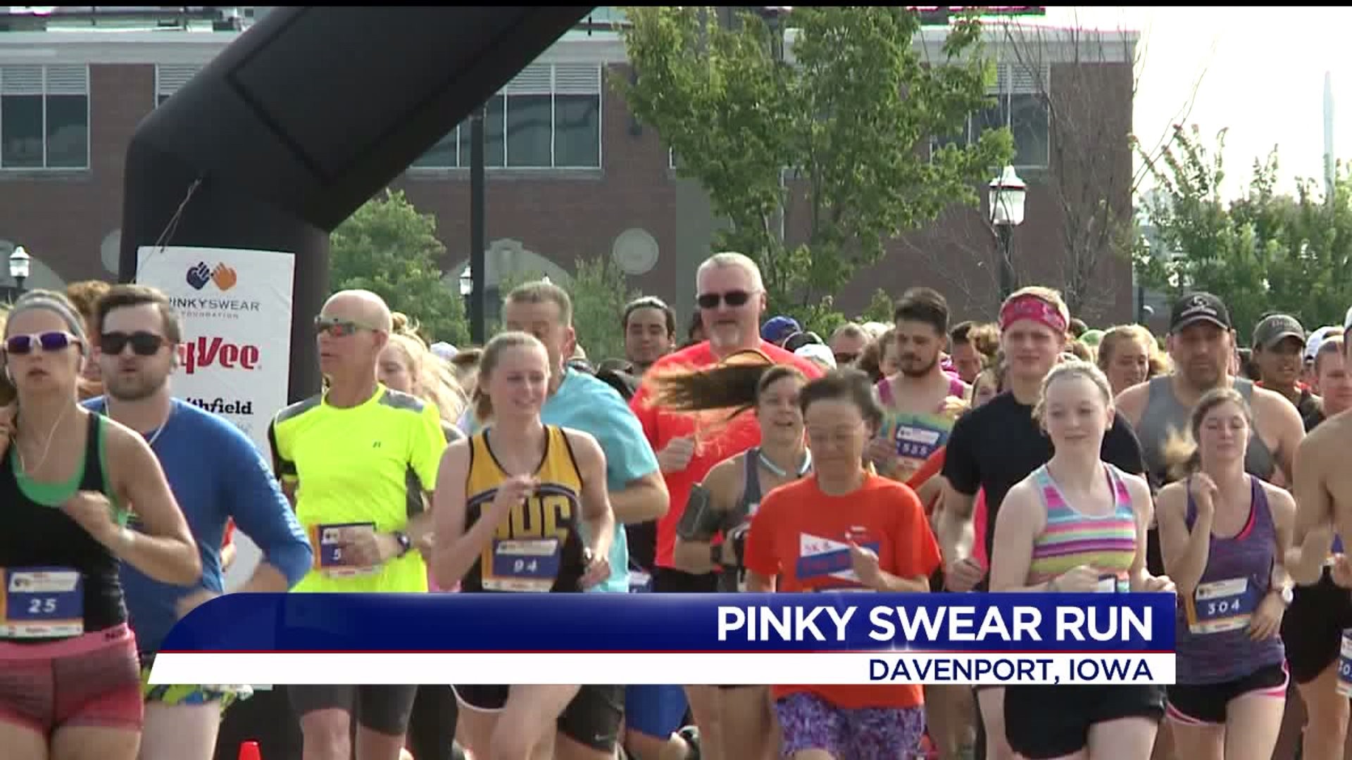 Pinky Swear Run raises money for families battling cancer